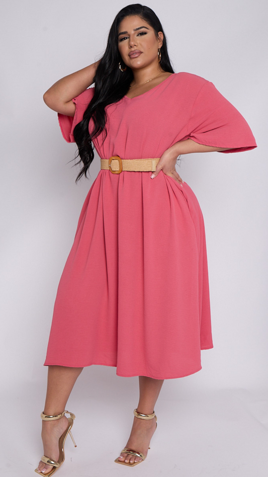 Palma Belted Dress